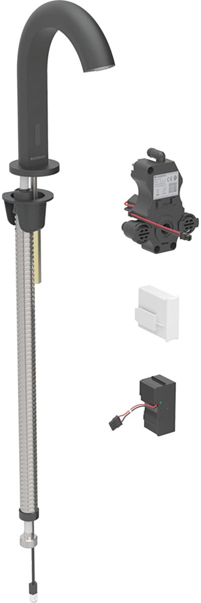 Geberit Piave Waschtischarmatur Stehend Elektronisch schwarz 116.181.14.1