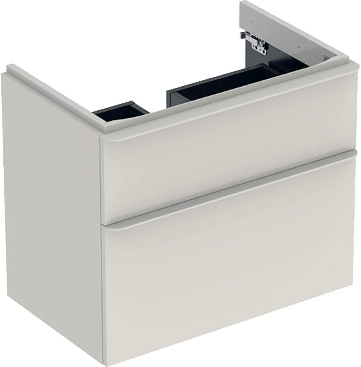 Geberit Smyle Square Kabinett 73.4x47x61.7 cm Unterschrank hängend grau 500.353.JL.1