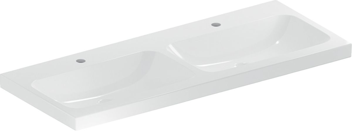 Geberit iCon Waschbecken 120x48 cm rechteckig Möbel weiß 501.838.00.6