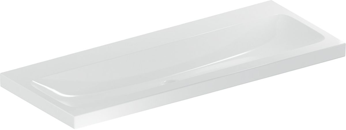 Geberit iCon Waschbecken 120x48 cm rechteckig Möbel weiß 501.837.00.8