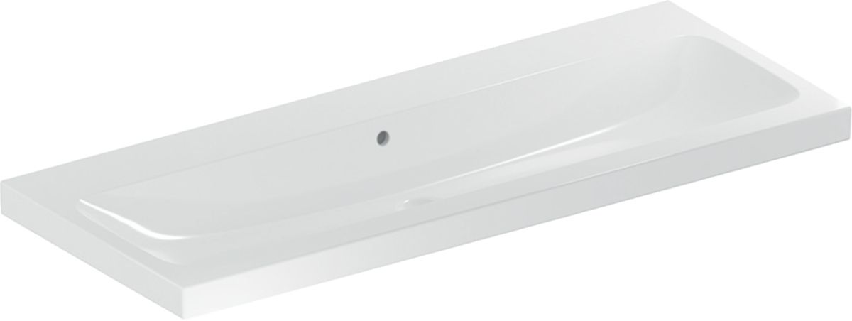 Geberit iCon Waschbecken 120x48 cm rechteckig Möbel weiß 501.837.00.4
