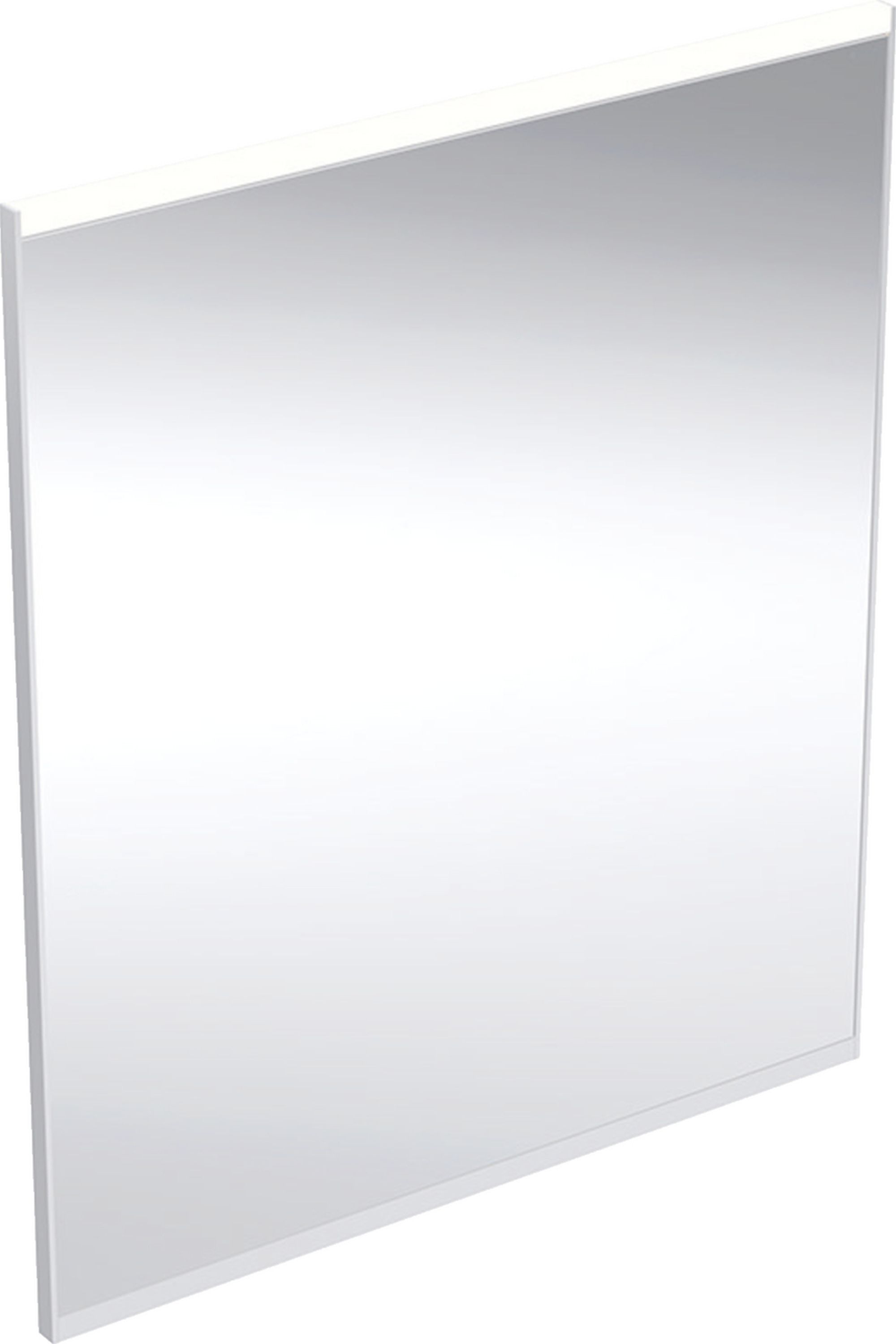 Geberit Option Plus Square Spiegel 60x70 cm rechteckig mit Beleuchtung mit Spiegelheizung 502.781.00.1
