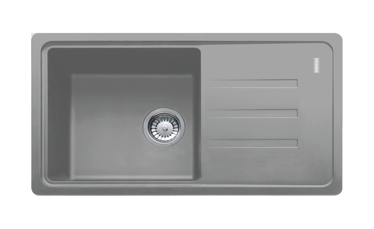 Franke Bliss granitspüle 78x43.5 cm grau/graphit/onyx 114.0676.309