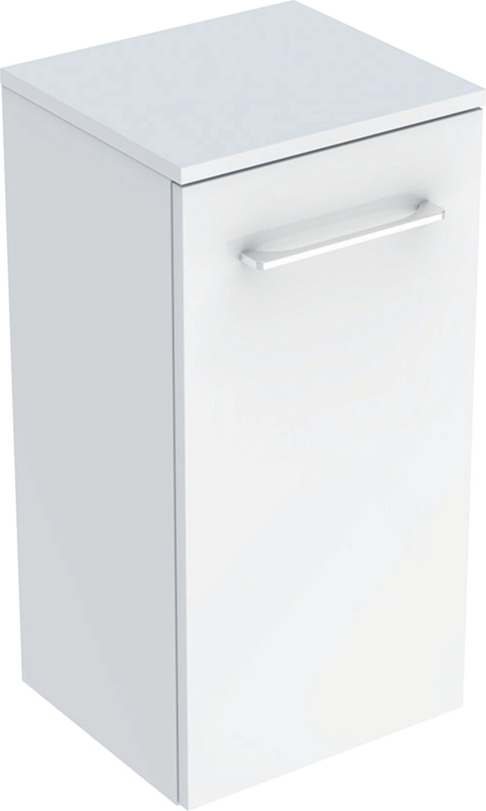 Geberit Selnova Square Kabinett 33x29.7x65 cm Seitenschrank hängend weiß 501.272.00.1