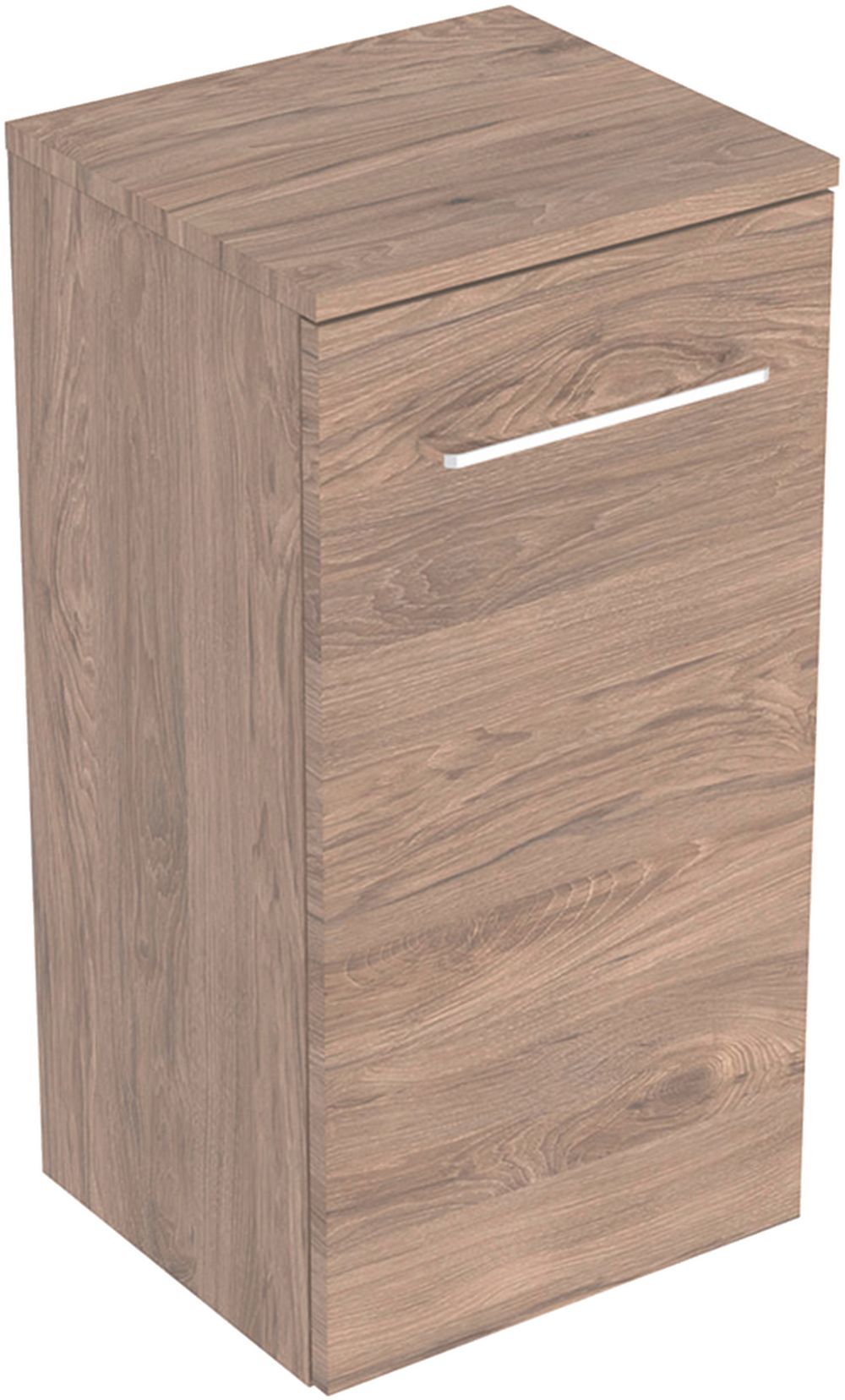 Geberit Selnova Square Kabinett 33x29.7x65 cm Seitenschrank hängend nuss 501.274.00.1