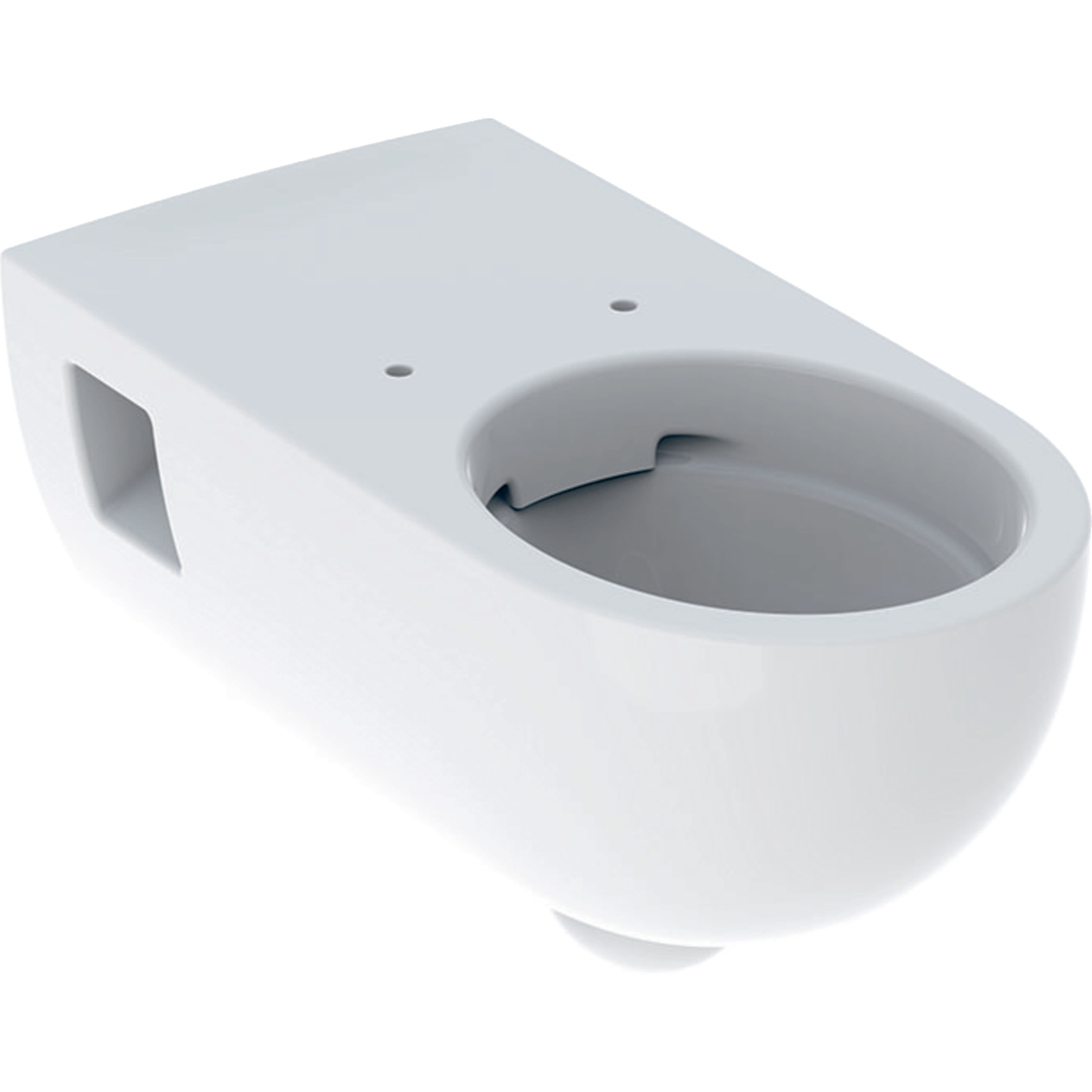 Geberit Selnova Comfort WC-Becken hängend Spülrandlos für Behinderte weiß Glanz 500.693.01.7