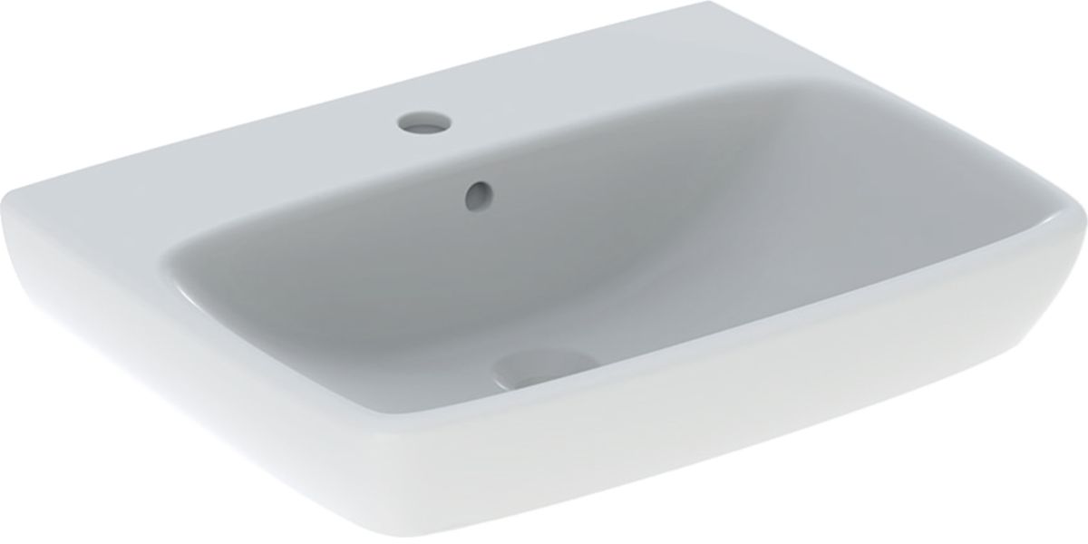 Geberit Selnova Square Waschbecken 65x48 cm rechteckig Klassisch weiß 500.299.01.5