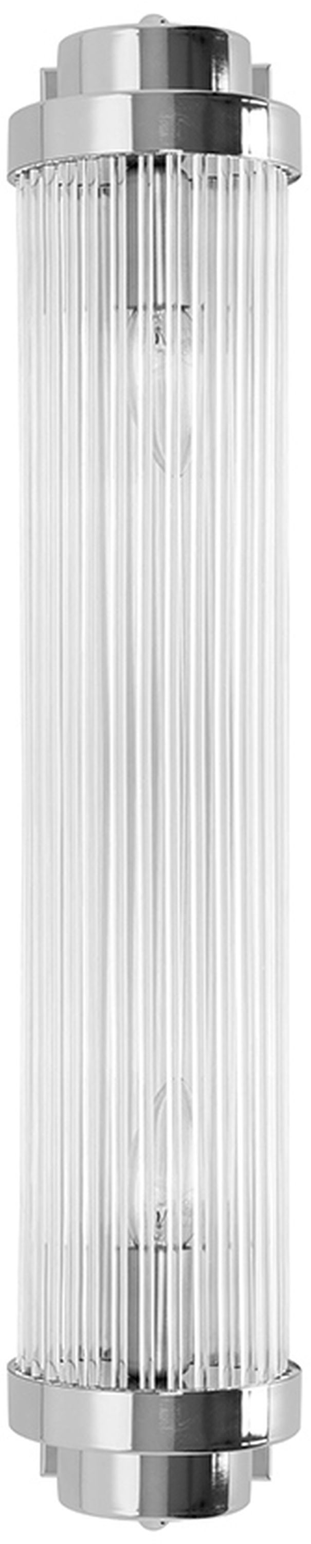 Moosee Column Leuchter 2x40 W transparent-silber MSE010100362