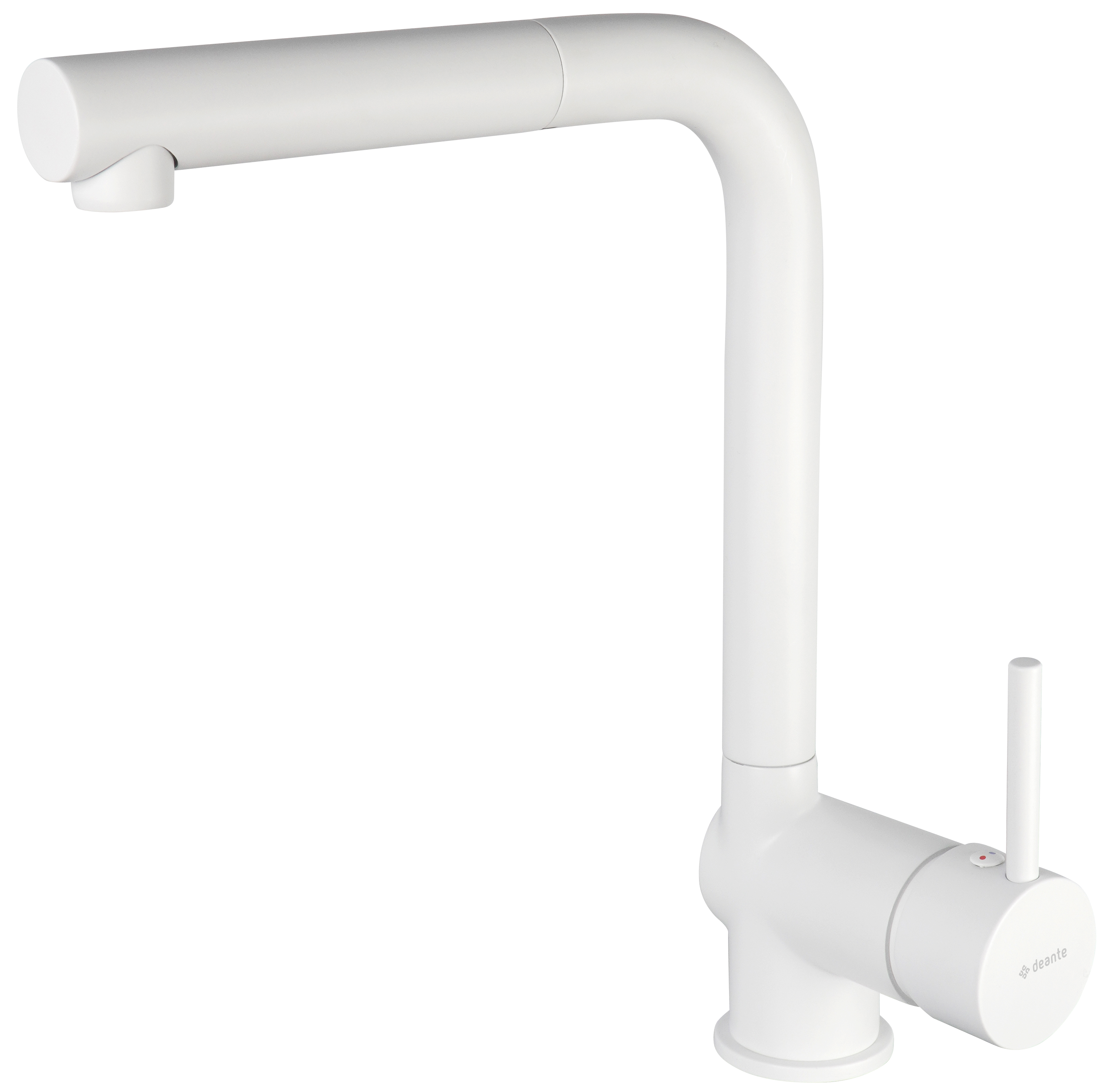 Deante Aster Küchenarmatur Stehend weiß BCAA73M