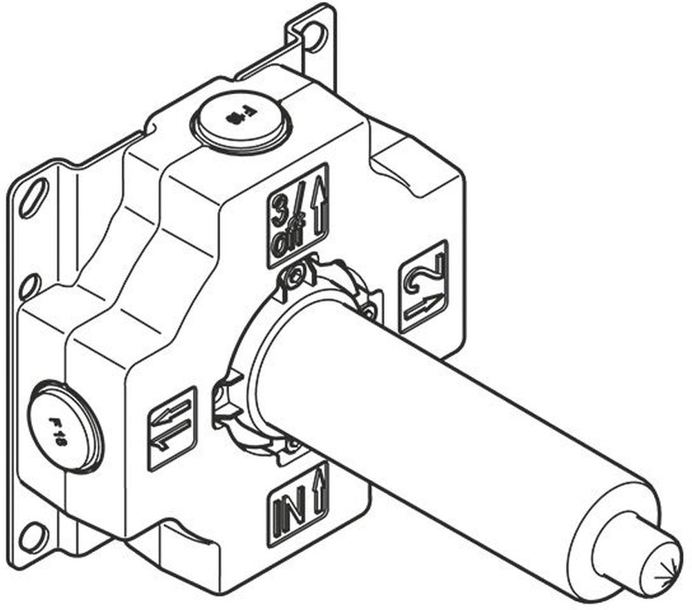 Dornbracht Unterputzschalter 3520297090