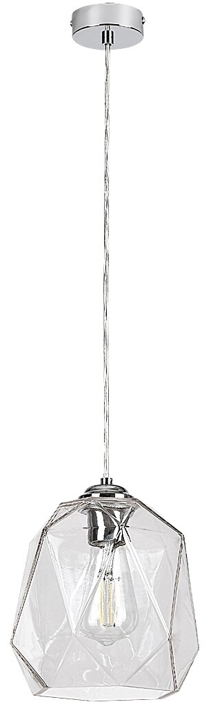 Rabalux Shivani Pendelleuchte 1x40 W chrom-transparent 72012