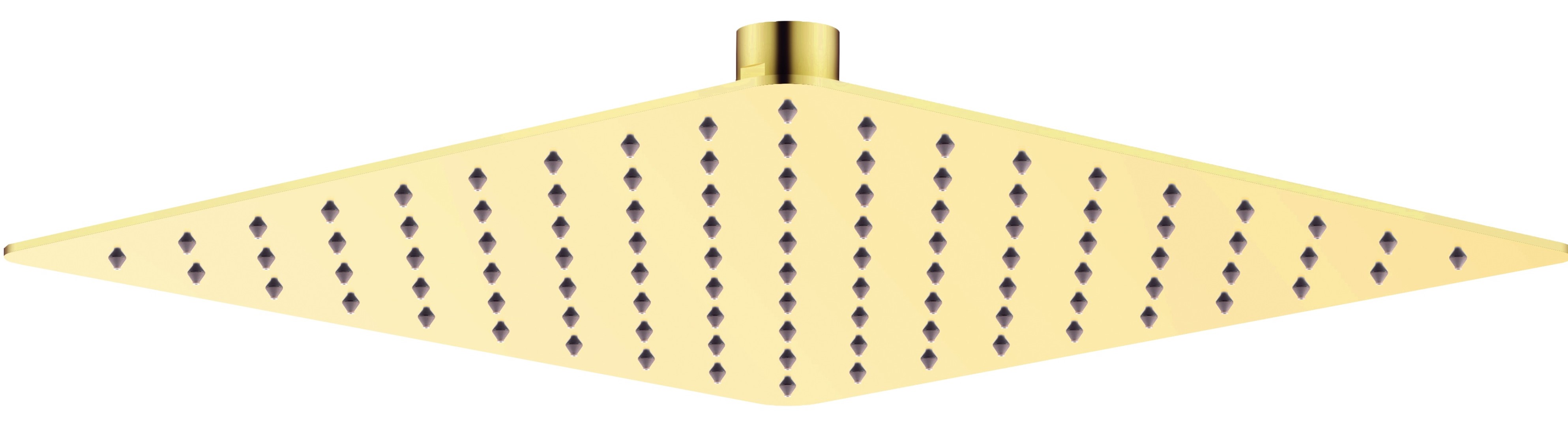 Deante Cascada Kopfbrause 25x25 cm quadratisch gold NAC_Z02K