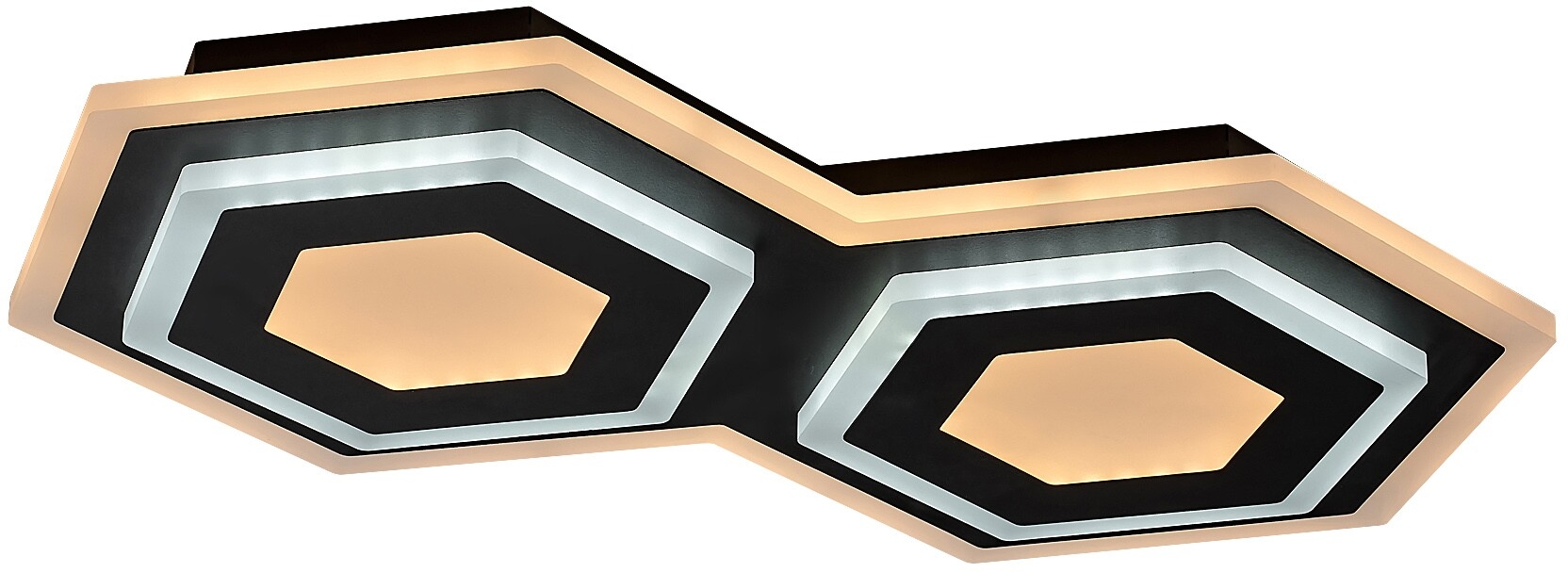 Rabalux Bitsi Deckenlampe 1x44 W schwarz-gelb 71114