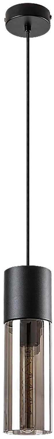 Rabalux Ronno Pendelleuchte 1x25 W schwarz-verraucht 72051