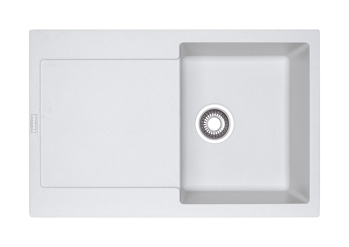 Franke Maris granitspüle 78x50 cm weiß 114.0676.023