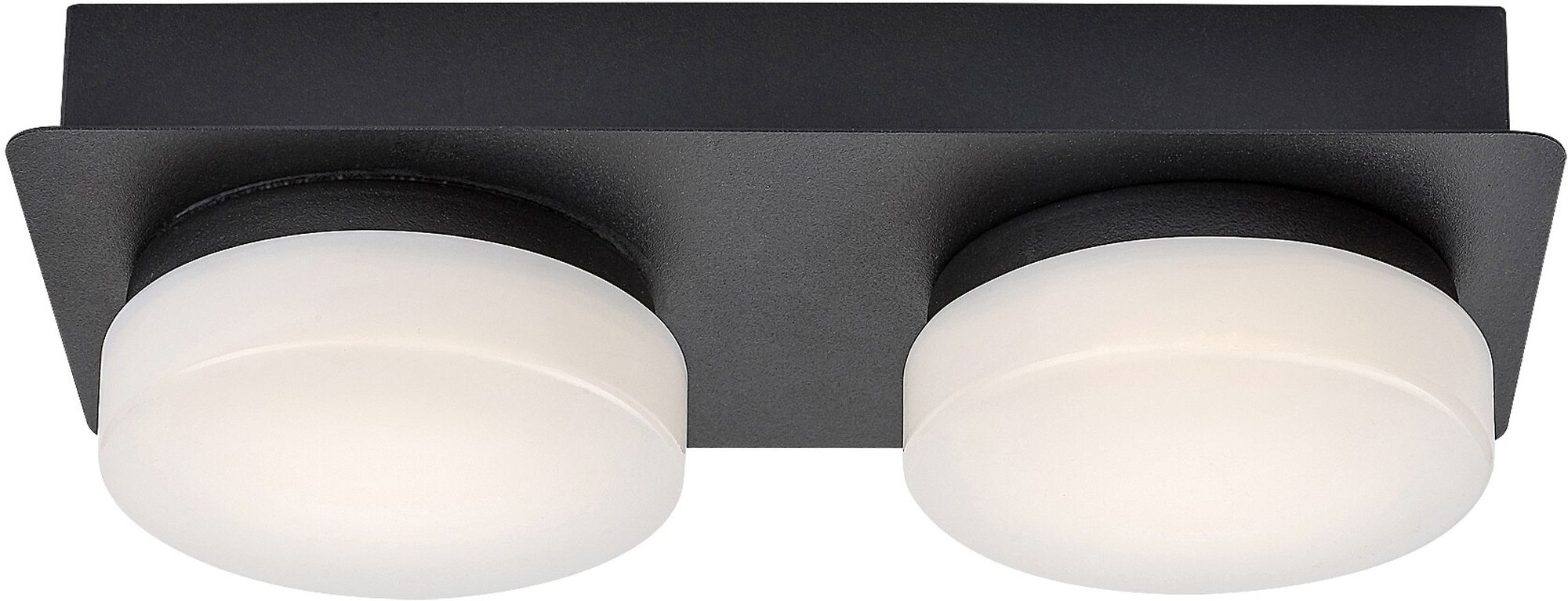 Rabalux Attichus Deckenlampe 2x11 W weiß-schwarz 75002