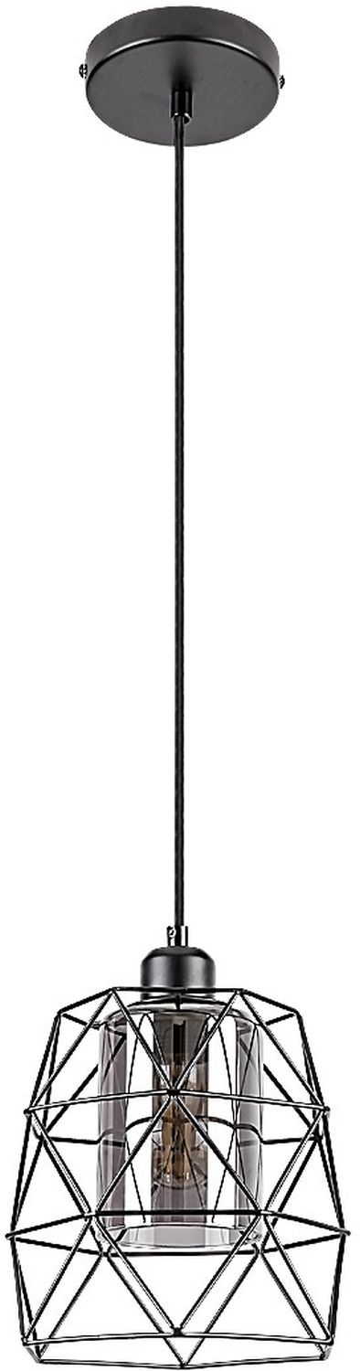 Rabalux Emrys Pendelleuchte 1x40 W schwarz-verraucht 72111