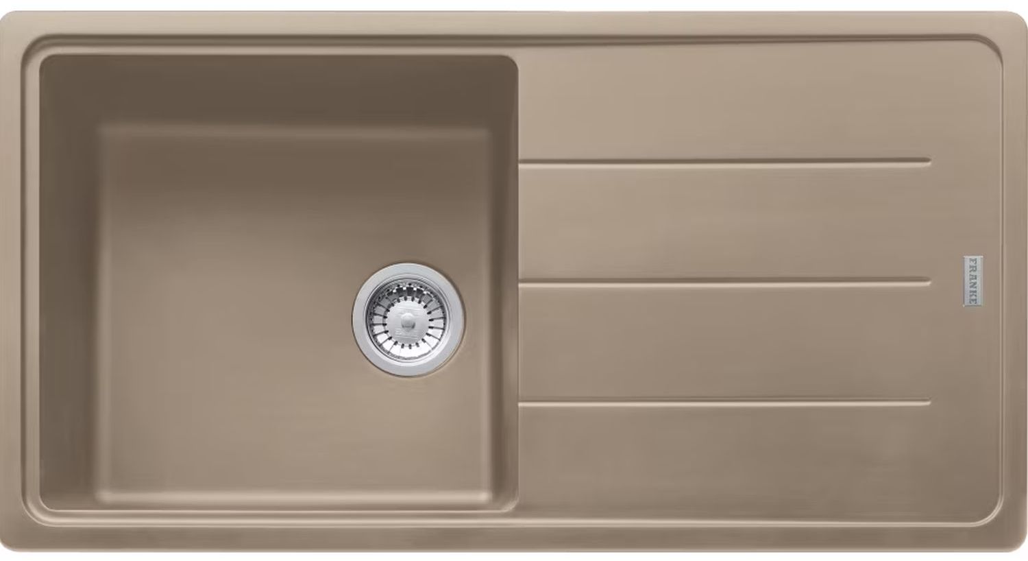 Franke Basis granitspüle 97x50 cm braun 114.0676.287