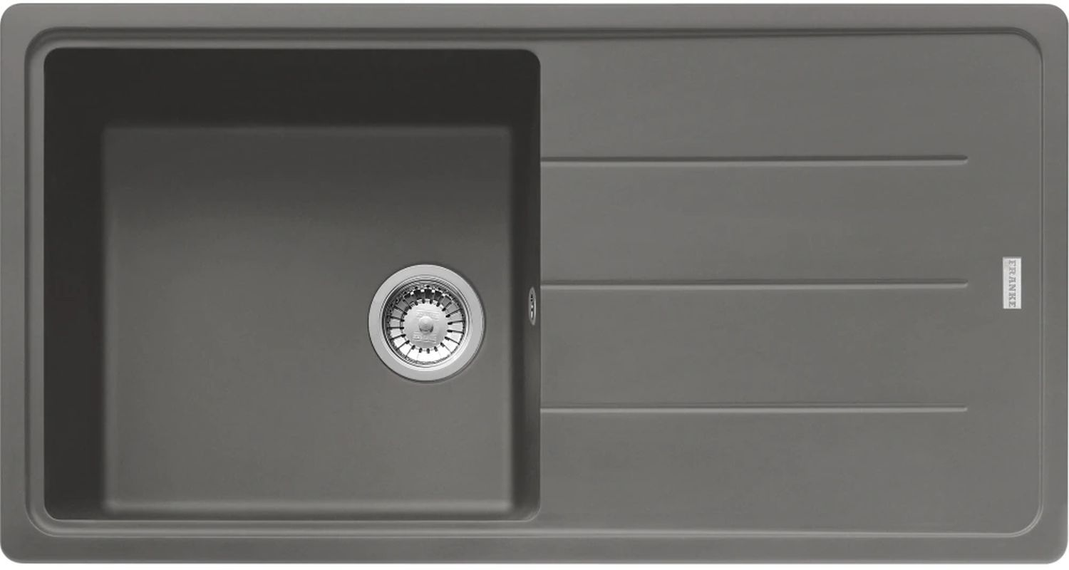 Franke Basis granitspüle 97x50 cm grau/graphit/onyx 114.0676.288