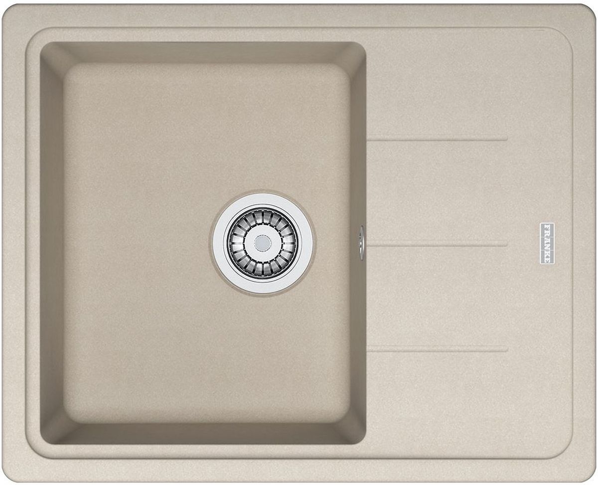 Franke Basis granitspüle 62x50 cm beige-braun 114.0676.299
