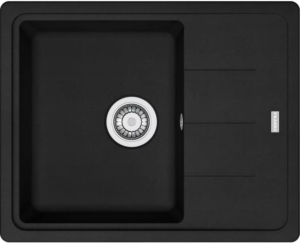 Franke Basis Granitspüle 62x50 cm schwarz 114.0676.305
