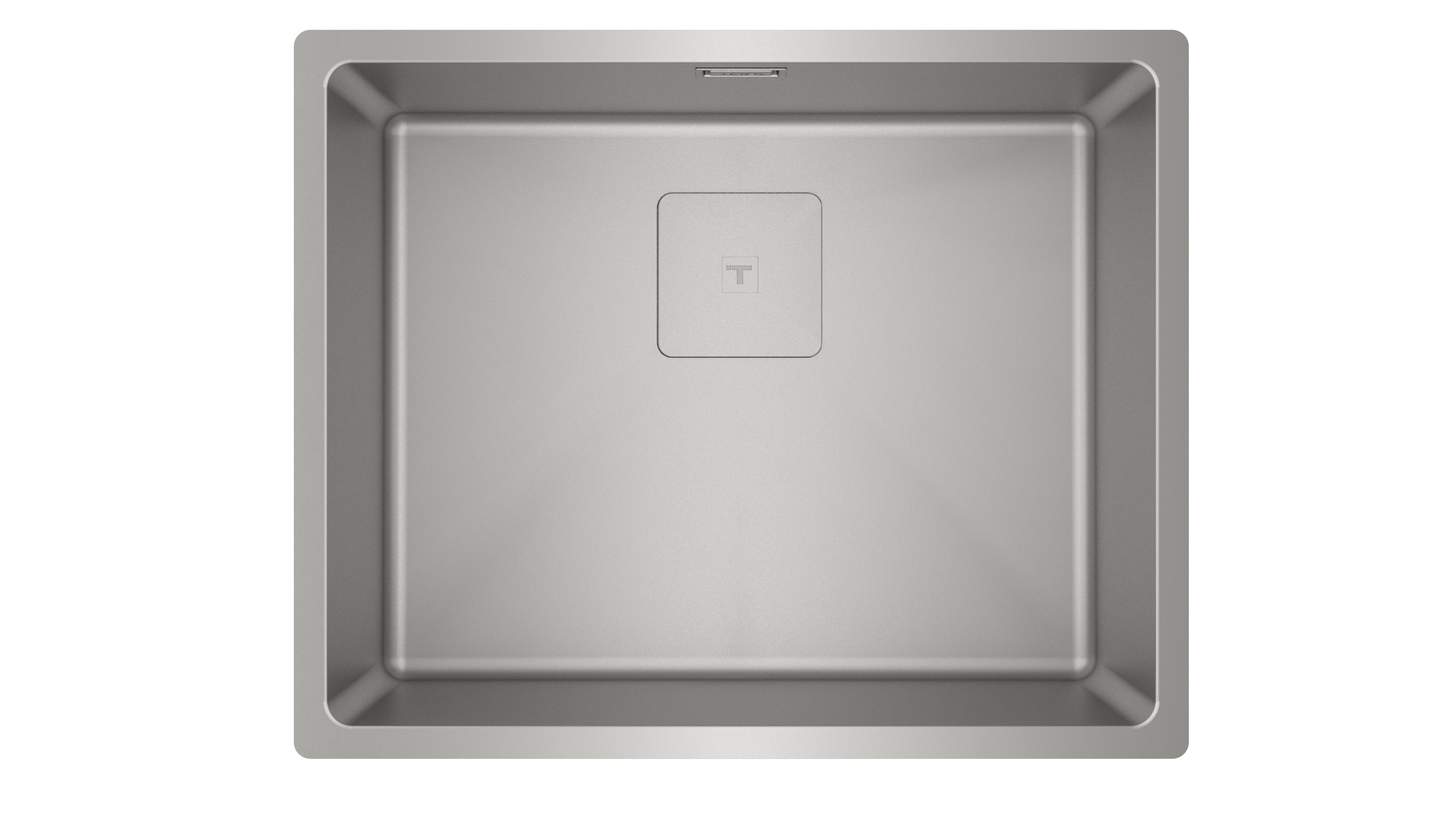 Teka Flexlinea Stahlspüle mit Siphon 54x44 cm stahl 115000062