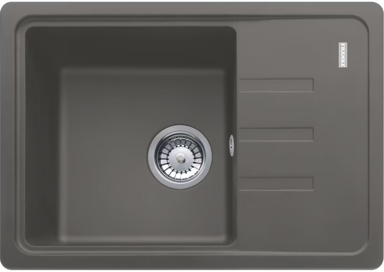 Franke Bliss granitspüle 62x43.5 cm grau/graphit/onyx 114.0676.316