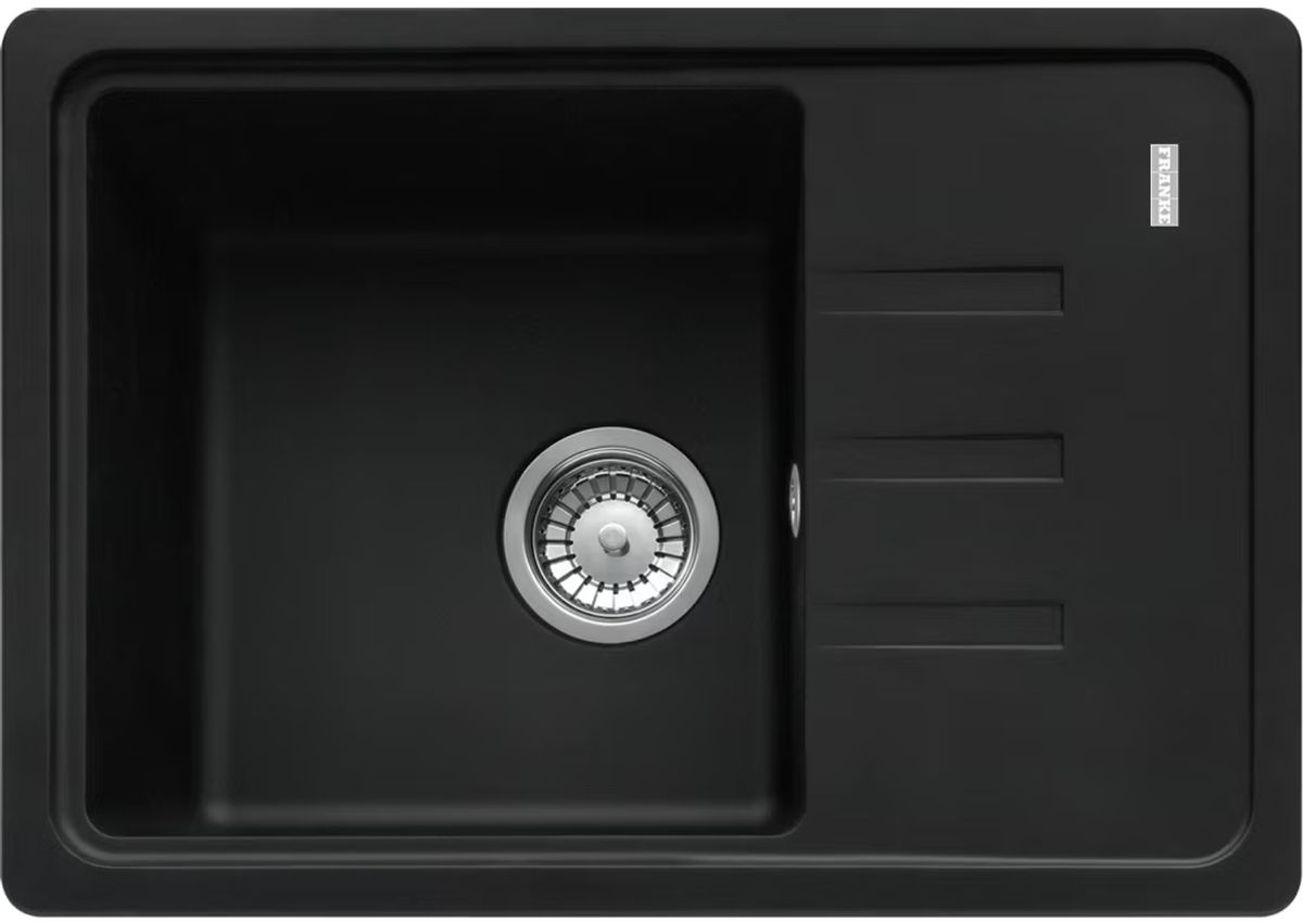 Franke Bliss granitspüle 62x43.5 cm schwarz 114.0676.319
