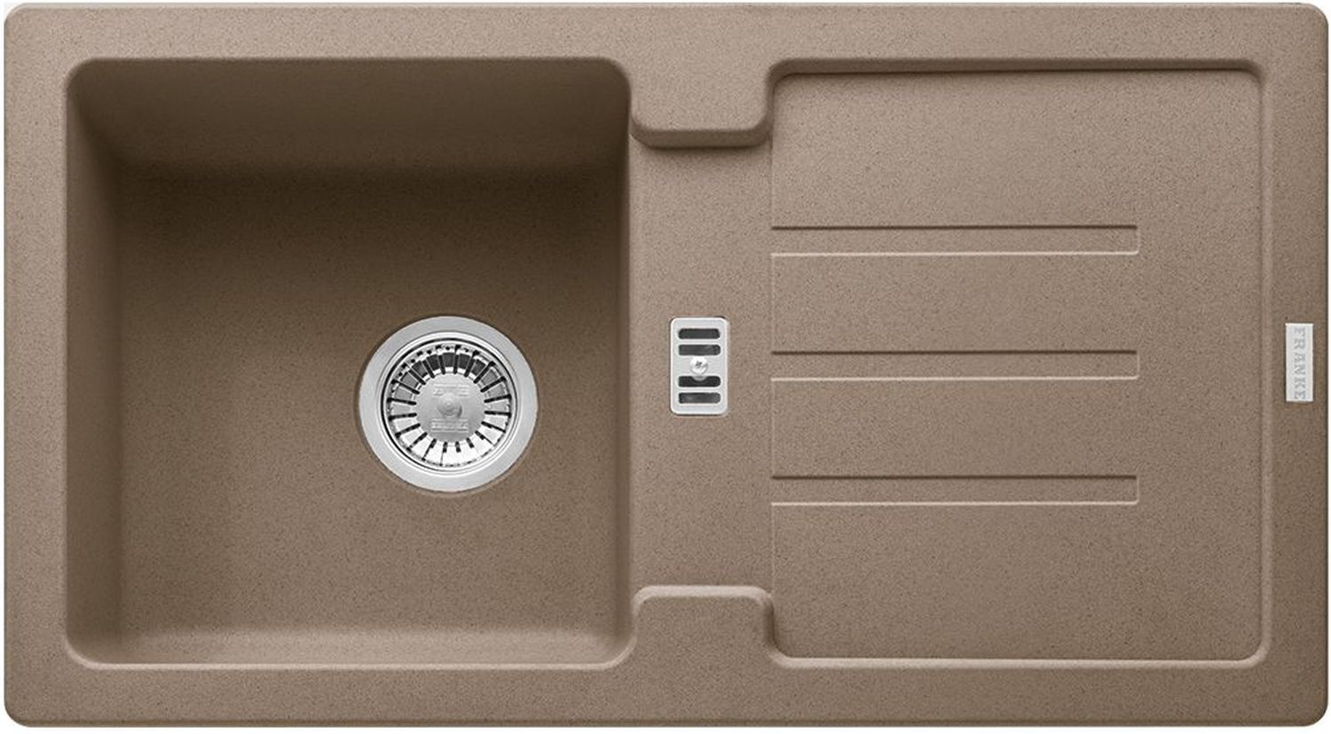 Franke Strada granitspüle 78x43.5 cm braun 114.0676.324