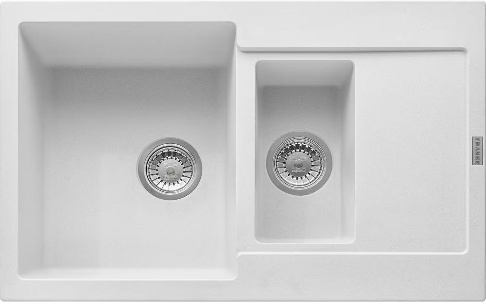 Franke Maris granitspüle 78x50 cm weiß 114.0675.990