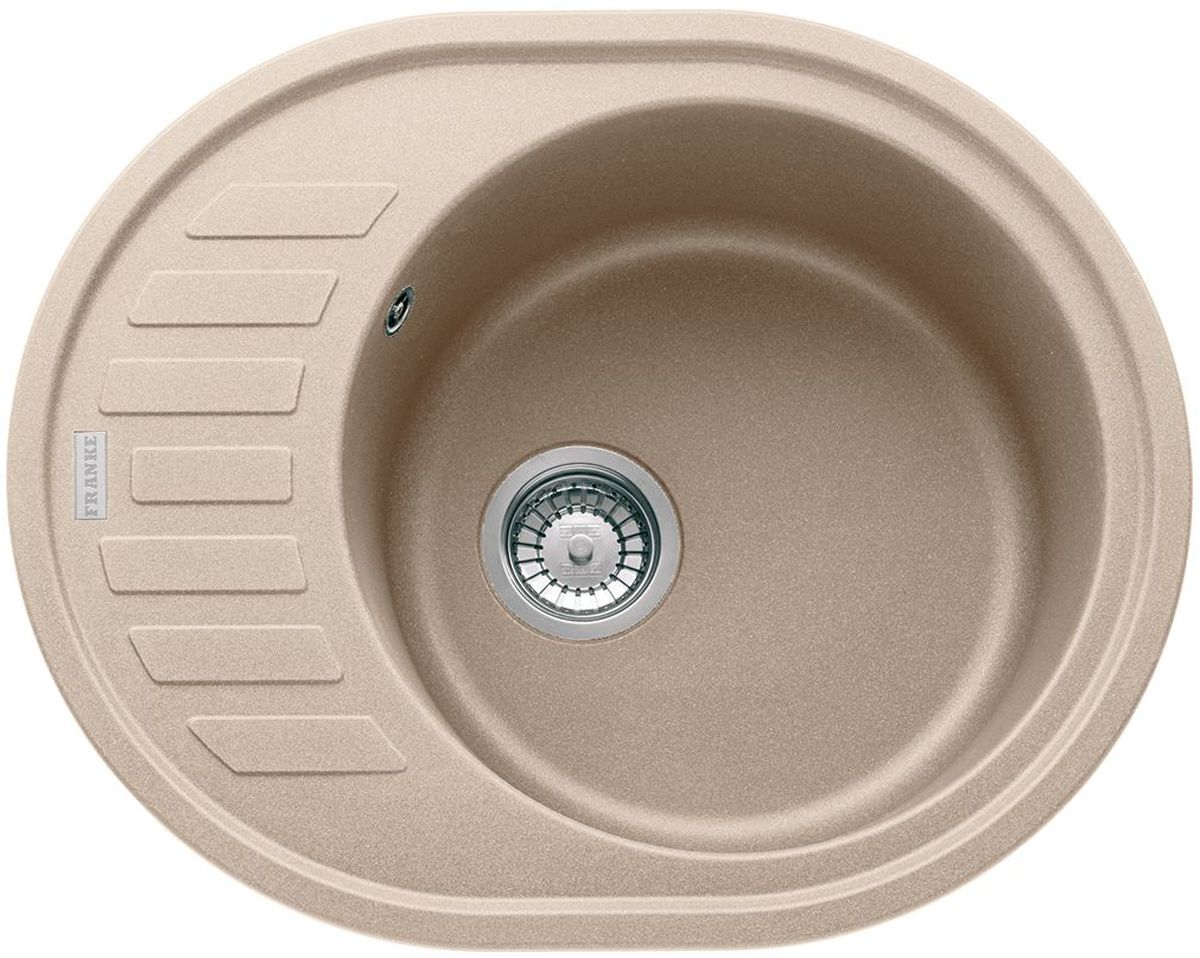 Franke Ronda granitspüle 62x50 cm beige 114.0676.333