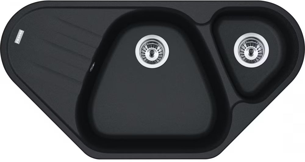 Franke Antea Granitspüle 96x50 cm grau/graphit/onyx 114.0676.226