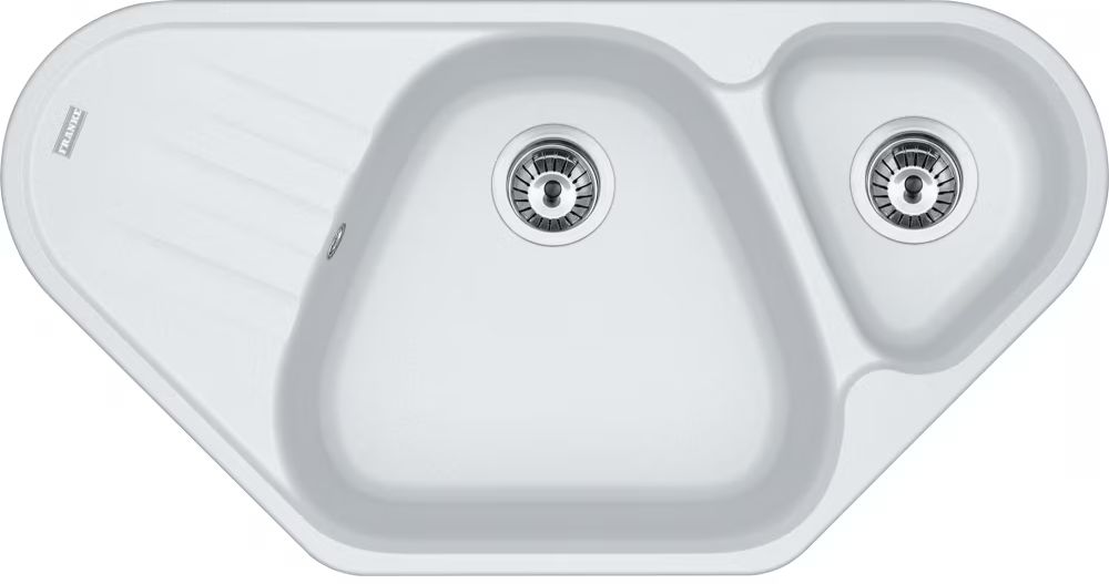 Franke Antea Granitspüle 96x50 cm weiß 114.0676.228