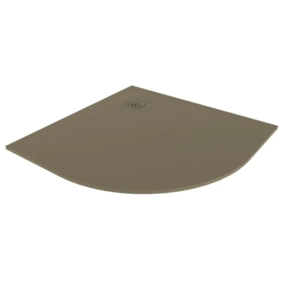 Excellent Arda Halbrunde Duschwanne 90x90 cm cappuccino BREX.1504.090.090.CAN