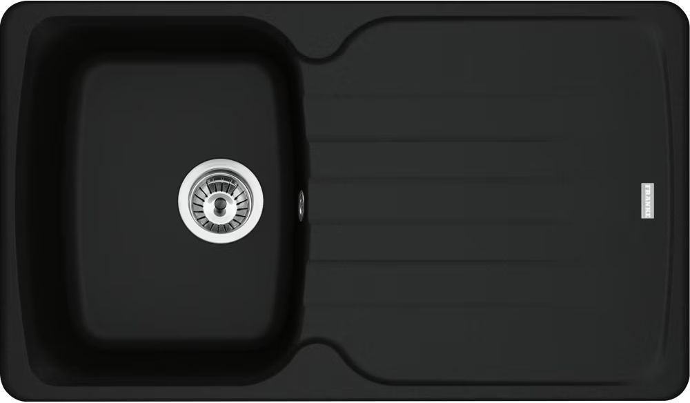 Franke Antea granitspüle 86x50 cm schwarz 114.0676.247