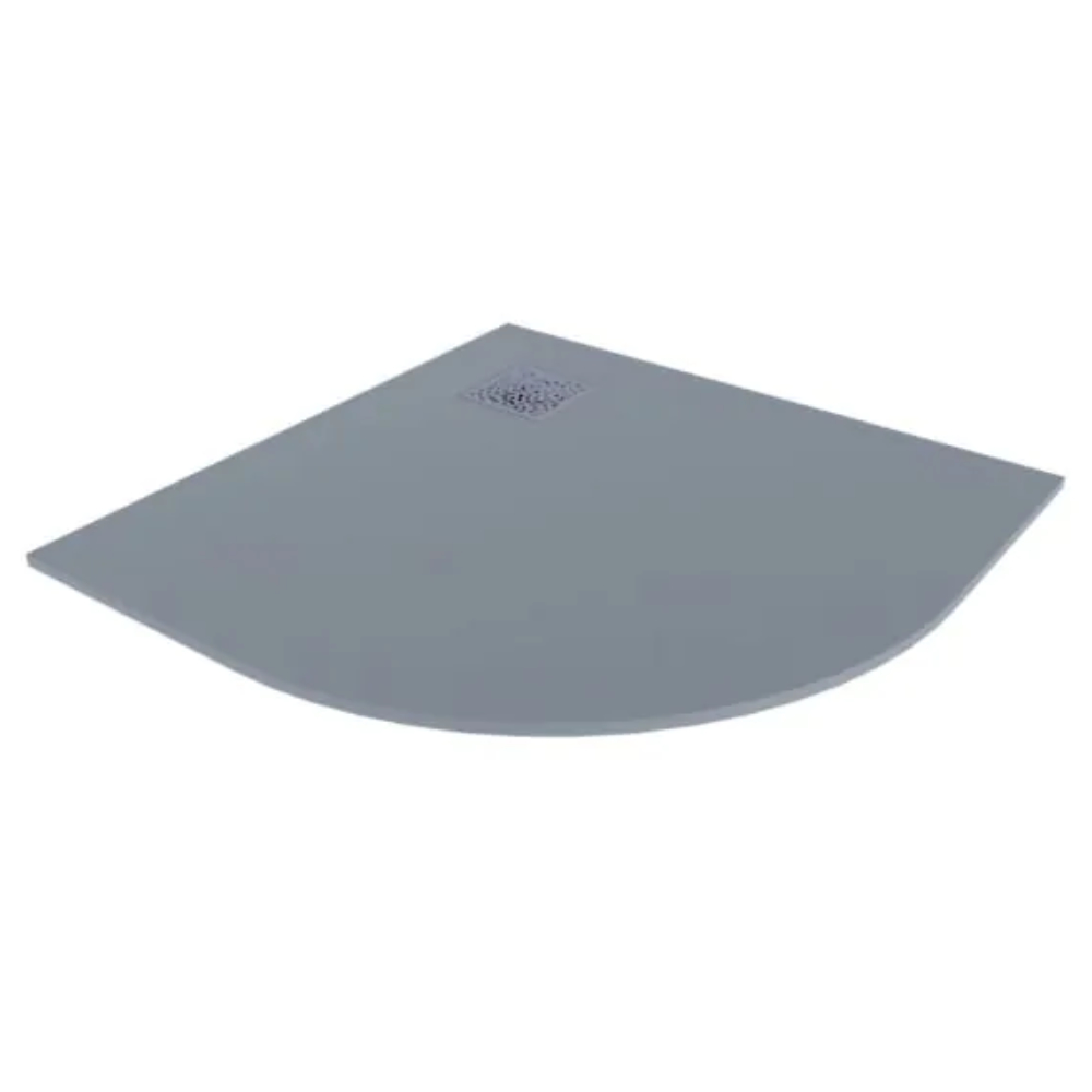 Excellent Arda Halbrunde Duschwanne 90x90 cm beton BREX.1504.090.090.CON