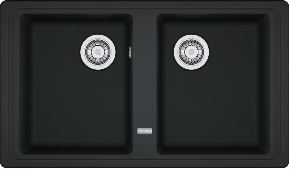 Franke Basis granitspüle 86x50 cm grau/graphit/onyx 114.0676.269