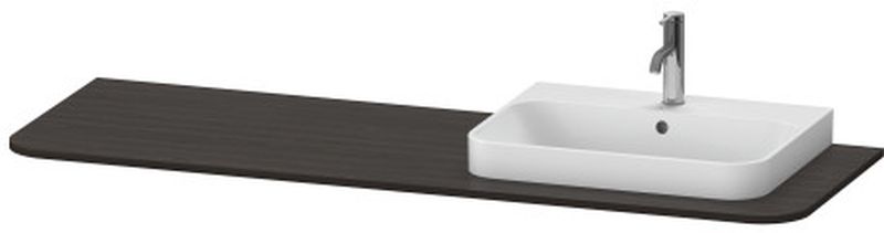 Duravit Happy D.2 Konsole 160x55 cm nussig HP031HR6969