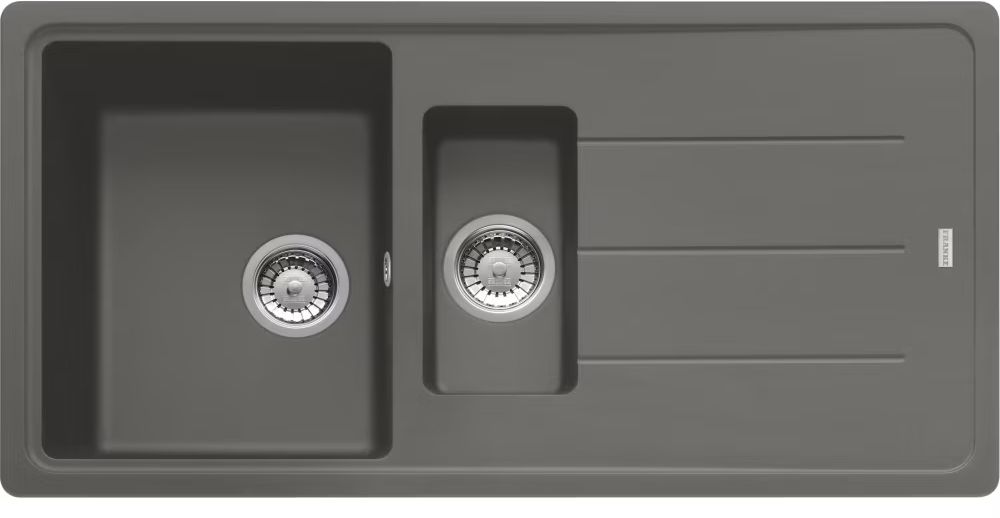 Franke Basis granitspüle 97x50 cm grau/graphit/onyx 114.0676.274