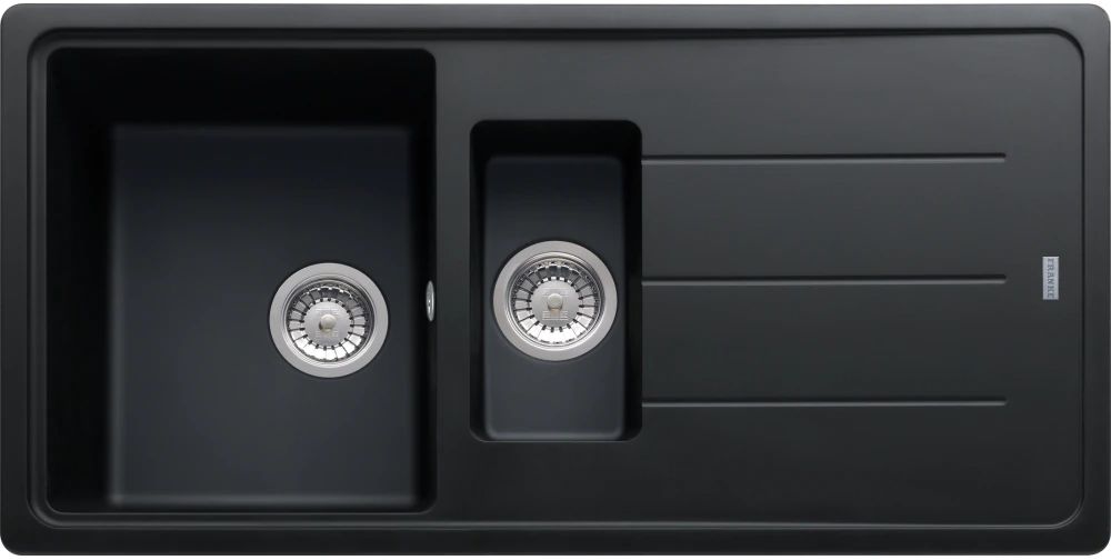 Franke Basis granitspüle 97x50 cm grau/graphit/onyx 114.0676.275