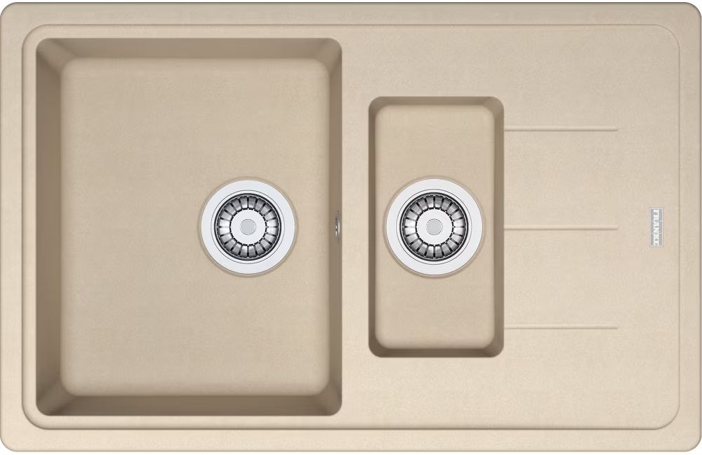 Franke Basis granitspüle 78x50 cm beige 114.0676.279