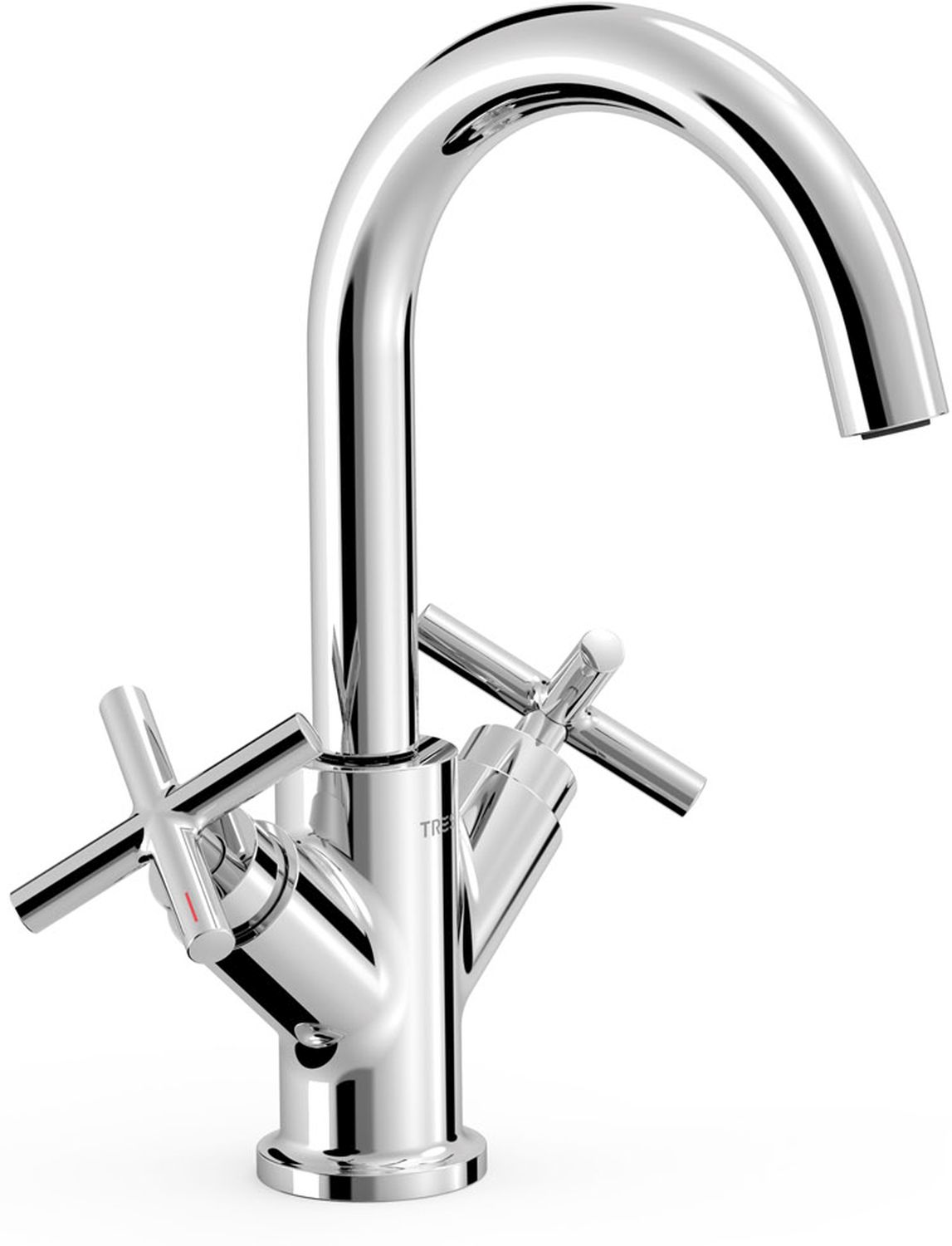 Tres Mont Blanc Waschtischarmatur Stehend chrom 28310301