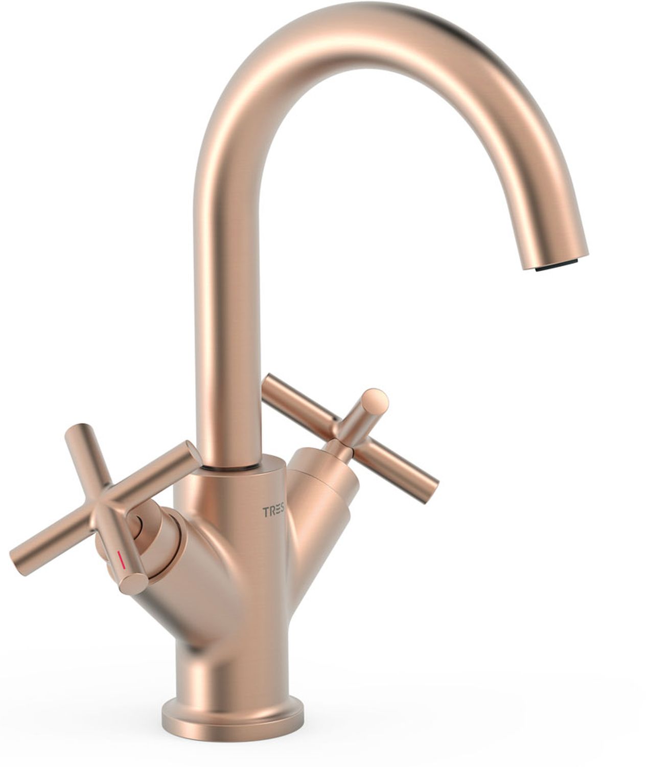 Tres Mont Blanc Waschtischarmatur Stehend || 28310301OPM