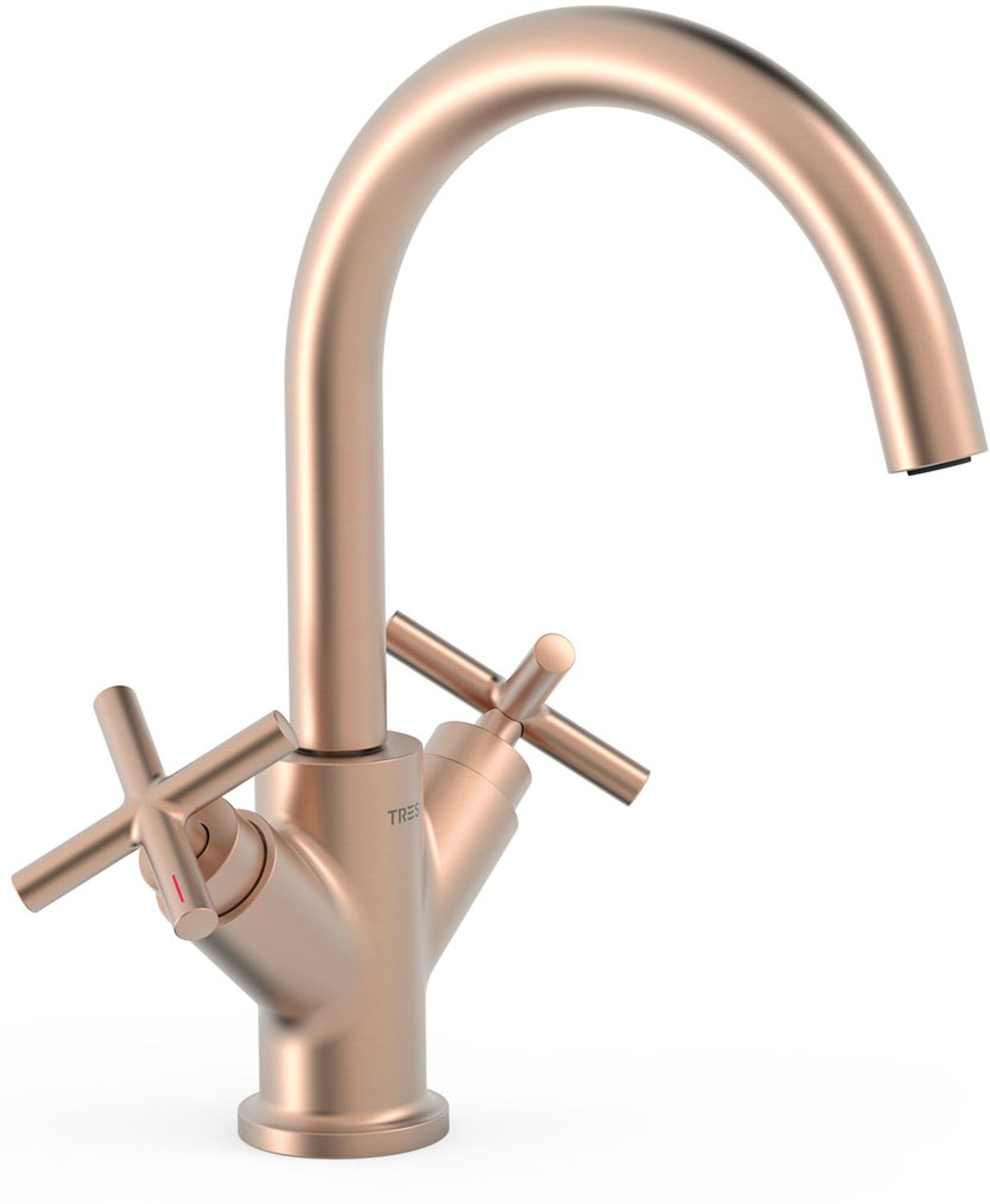 Tres Mont Blanc Waschtischarmatur Stehend || 28320301OPM