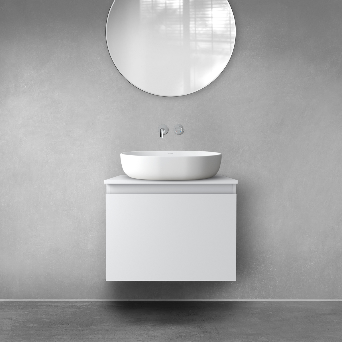 Set Kabinett Oltens Vernal 60013700, Naphtha-Arbeitsplatte Oltens Vernal 63004700