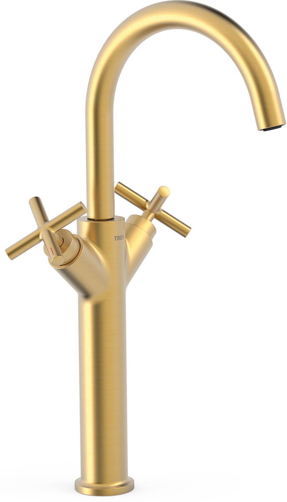 Tres Mont Blanc Waschtischarmatur Stehend gold 28380301OM