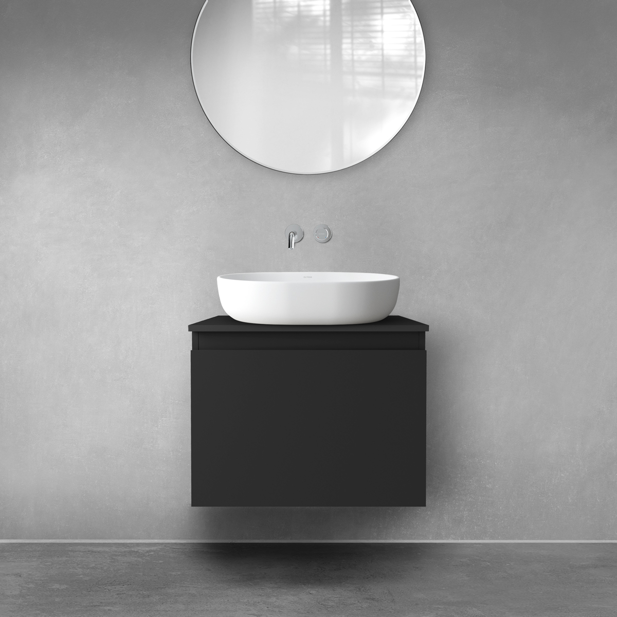 Set Kabinett Oltens Vernal 60013300, Naphtha-Arbeitsplatte Oltens Vernal 63004300