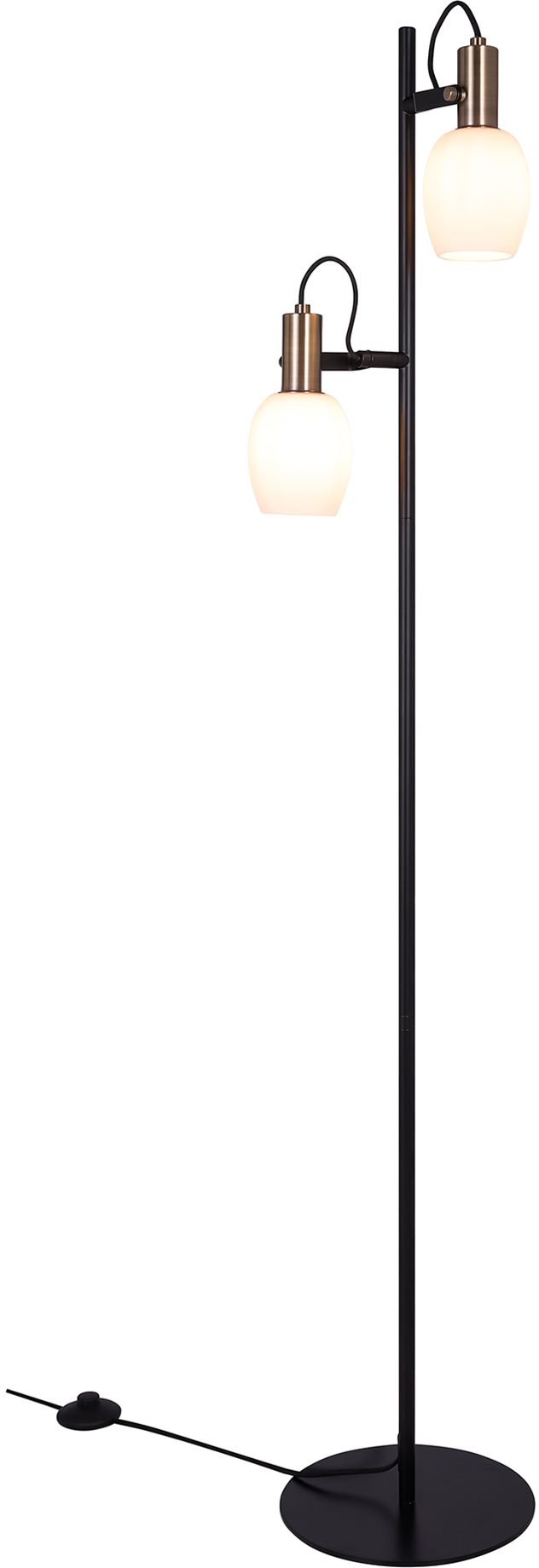 Nordlux Arild Stehlampe 2x40 W schwarz 2312324003