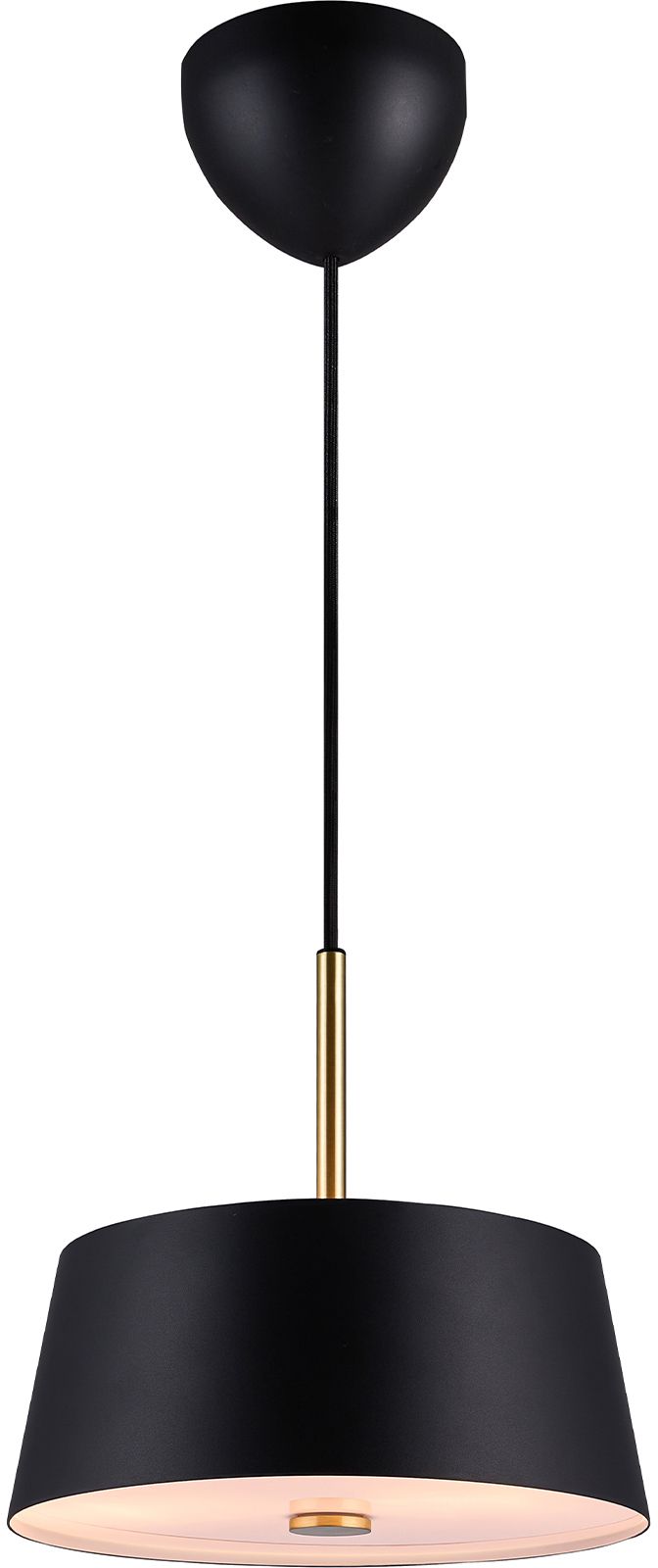 Nordlux Clasi Pendelleuchte 3x10 W schwarz-gold 2312603003