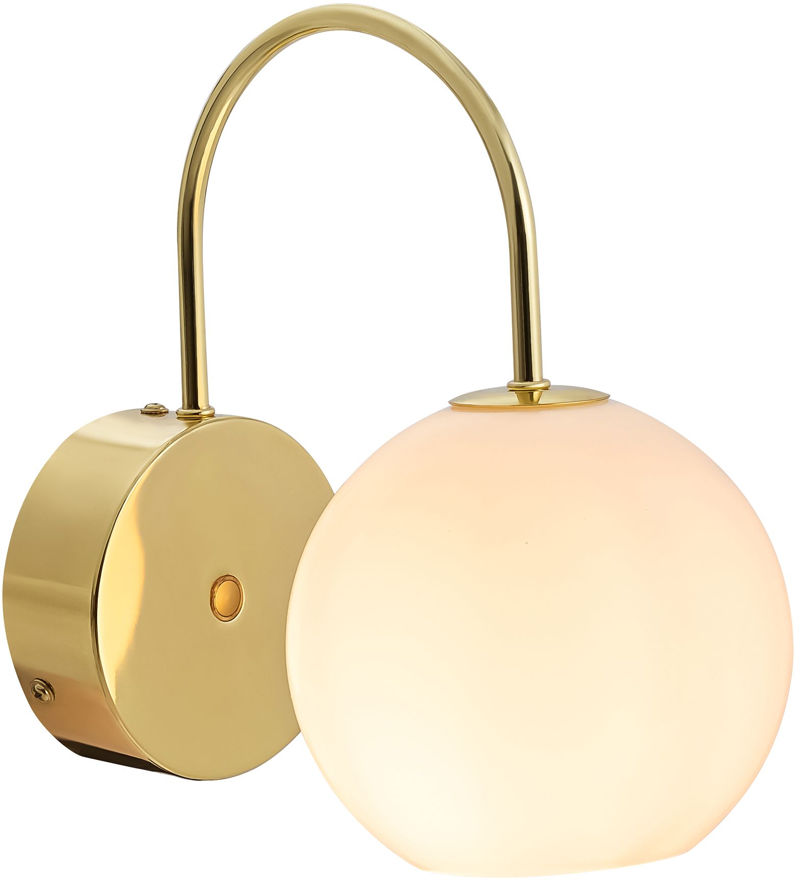 Nordlux Franca Leuchter 1x40 W weiß-messing 2312561035